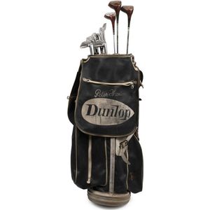 Sold at Auction: Two Sets of Vintage Golf Clubs - Kangaroo Hide Golf Bag