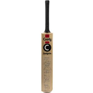 1980 Centenary Test England v Australia 'County' Cricket Bat…