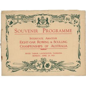 Collection including 1926 poster 'Ulverstone Annual Regatta';…