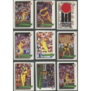 Ricky Ponting 1996/97 Futera Cricket Decider Acetate Card Run Machine RM1 