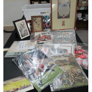 1931-2018 Football Autographs collection in tub, noted Darren…