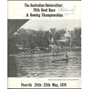 1974 group of Rowing programmes (6) & magazines (24). (Qty 30)