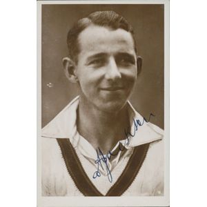 Signed photograph of tragic Australian cricketer Archie Jackson ...