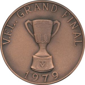 North Melbourne: 1979 Grand Final Breakfast 38 mm bronze medal…