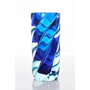Archimede Seguso (Italian, 1909-1999), twisted glass vase, c.…