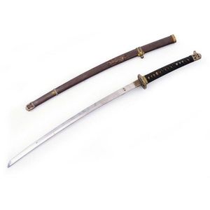 Great White Serpent Decorative Traditional Japanese Katana Sword 