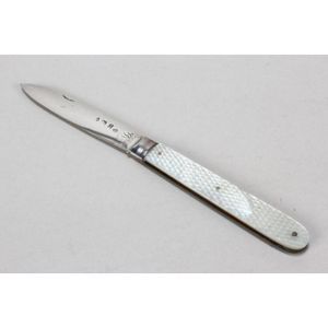 George IV sterling silver pocket fruit knife hallmarked…