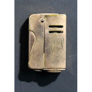 A vintage Australian gold plated lighter by Preslite