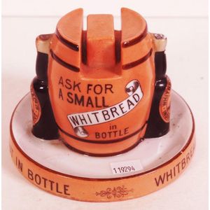 Whitbread's ale/Stout advertising match striker height 9.5 cm