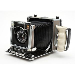 A Linhoff Technika 4 x 5 field camera in original case with…