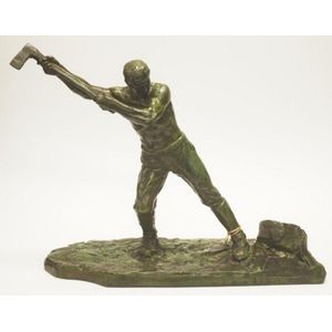 Victor Demanet (Belgium 1895-1964) bronze figure standing…