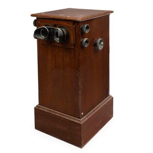 Mattey (style) table top revolving stereoscopic viewer in…