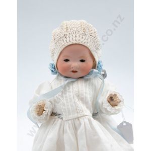 Armand Marseille bisque dream baby doll, brown sleeping eyes…