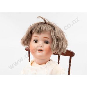 Schutzmeister & Quendt bisque character baby doll, brown…