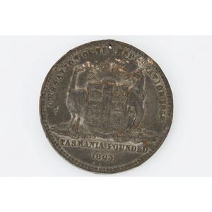Medal of Cession of Transportation 1853, Tasmania Founded 1803,…