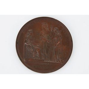 Bronze exhibition medal of Products of New South Wales…