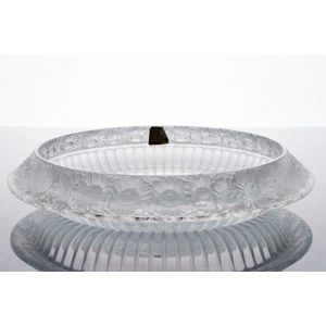 ラリック LALIQUE マルグリットマーガレット MARGUERITES Lalique, Marguerites Large Crystal Bowl (Lot 1266 - Modern