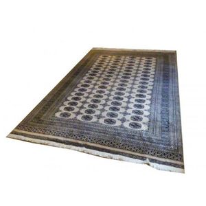 A Pakistan Royal Bokhara rug camel foot & butterfly design pure…