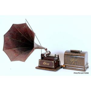 An Edison 'Gem' cylinder phonograph, Serial n. G186030, early…