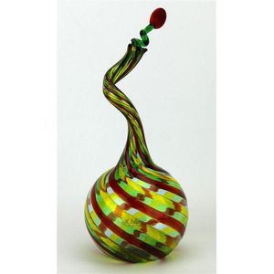 F＆M Ballarin ムラーノガラス】 香水瓶／イタリア／工芸品／美術品