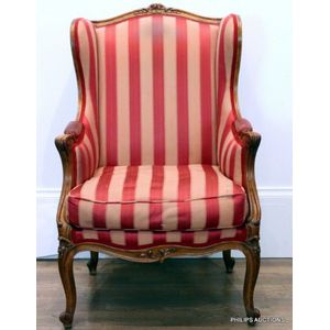 Early 20th Century Revival Rococo Louis XV Bergere Armchair – Parkers