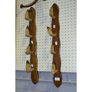 Pair of 67cm High Coat Racks - Hall, Umbrella & Stick Stands - Furniture