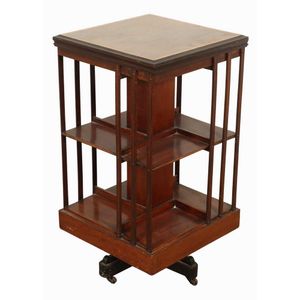 Antique revolving / rotating bookcases and bookstands - price