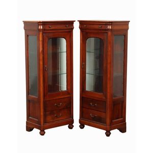 Antique Curio Cabinets With Glass Doors: A Look At The Beauty Of The