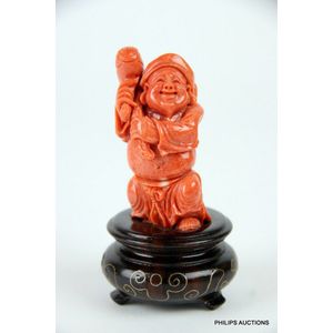 A Chinese coral workman, a delightful study of a cheerful&hellip;