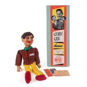 Gerry Gee Junior ventriloquist doll by J.L. Sterne dolls…
