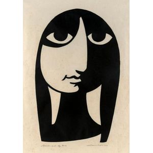 Noel Counihan (1913-1986), Mexican girl, artist proof…