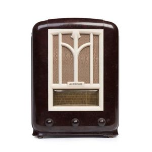 Airzone Radio Star brown bakelite radio with cream grill, 36 cm…
