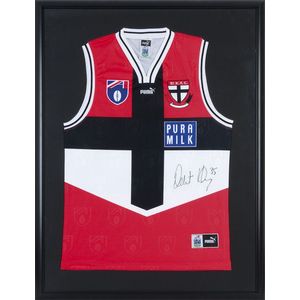 1997 Newcastle Knights Premiers - Signed & framed jersey – Blazed In Glory