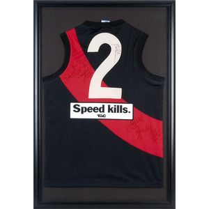 Essendon: Essendon football jumper (with No. '2' on reverse)…