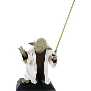 Star Wars: Yoda - lifesize model in action pose, produced by…