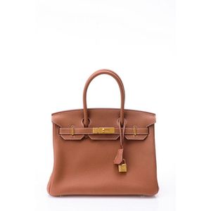 Hermes Birkin Bag in Gold Togo Leather - Handbags & Purses - Costume ...