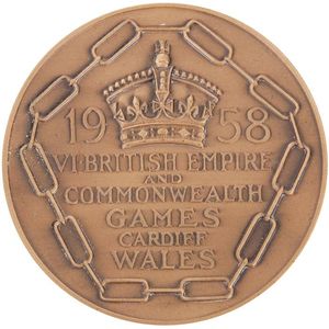 1958 British Commonwealth Games in Cardiff, Participation Medal…