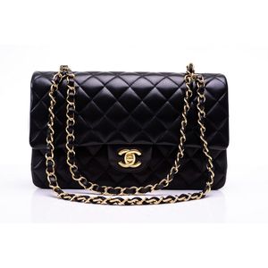 shiny chanel bolsa