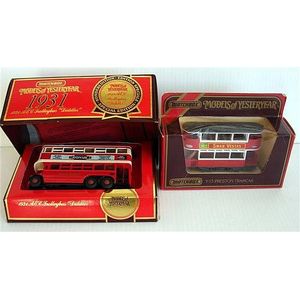 Two Matchbox Models of Yesteryear including: 1931 'c trolley…