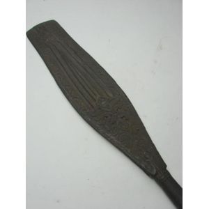 A Kalimantan Dayak paddle Borneo, Indonesia. Length 105 cm