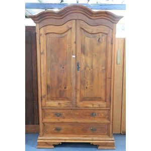 A Good French Provincial Style Armoire Made From Reclaimed