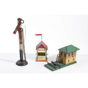 A collection of 3 Bing O gauge early trackside accessories…
