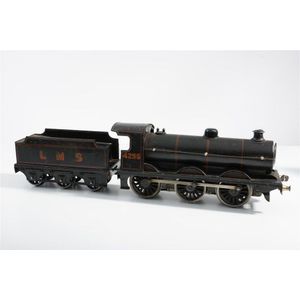 A Bassett-Lowke O gauge 3 rail electric 4F LMS 0-6-0 locomotive…