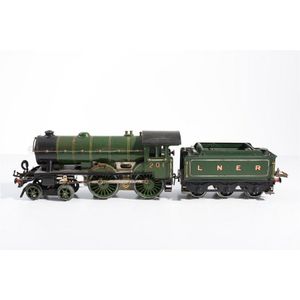 A Hornby O gauge pre-war electric E220 special 4-4-0 LNER…