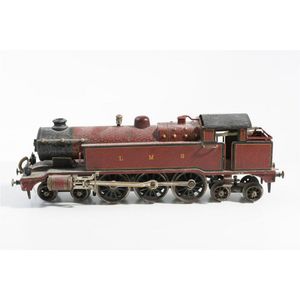 A pre war clockwork gauge 1 Marklin LMS 4-6-2 tank Tk 1020