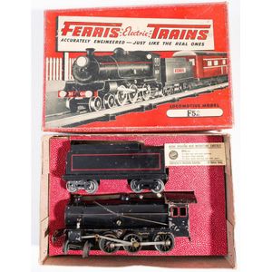 A Ferris trains boxed O gauge electric F52 4-6-0 locomotive and…