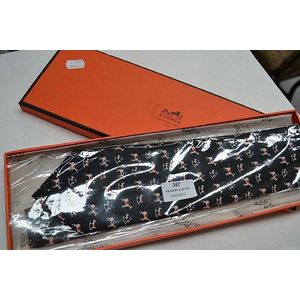 Hermes tie in original box