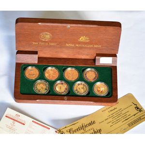 2000 Olympics $100 gold coin Colelction set, comprising eight…
