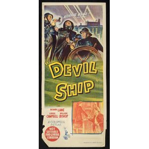 Devil Ship 1947, Starring Richard Lane, Louise Campbell &…