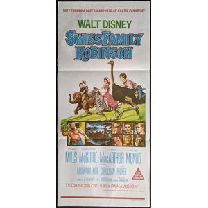 Swiss Family Robinson 1968, Starring John mill, Walt Disney,…
